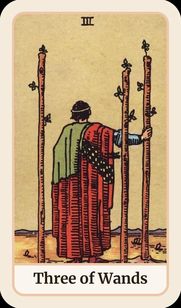 Three of Wands