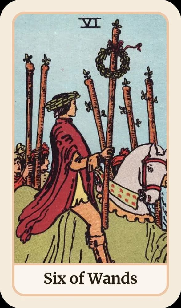 Six of Wands