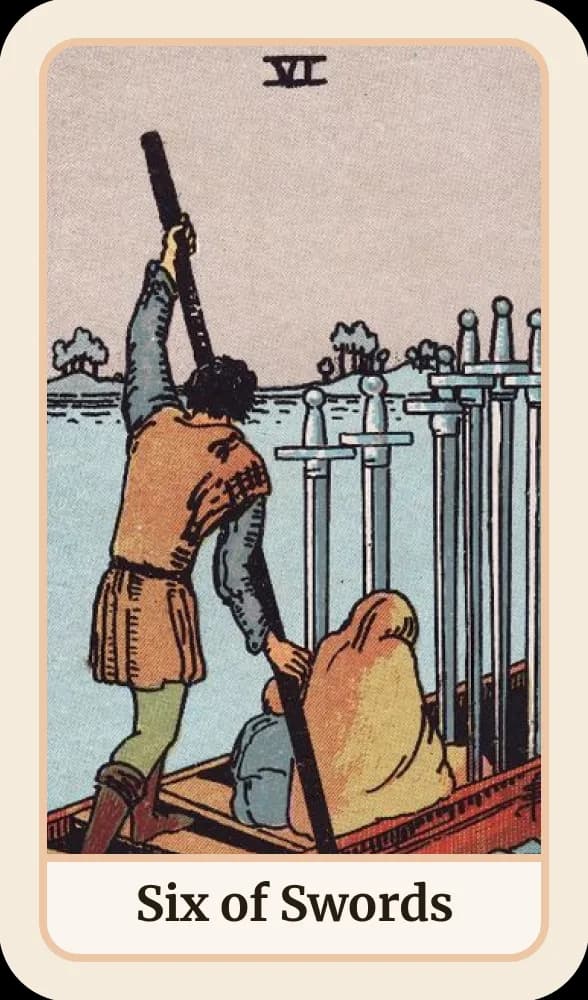 Sechs der Schwerter