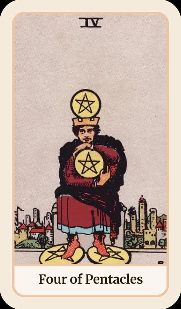 Vier der Münzen