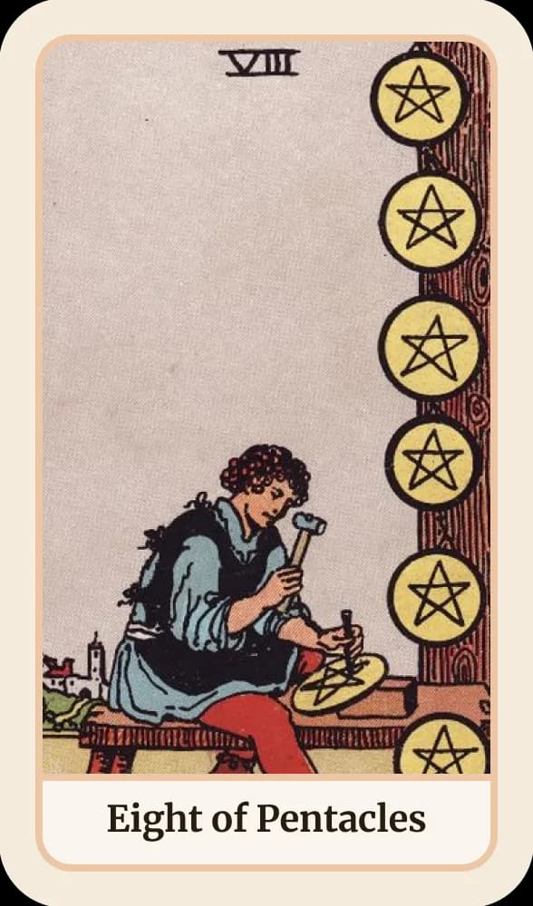 Eight of Pentacles