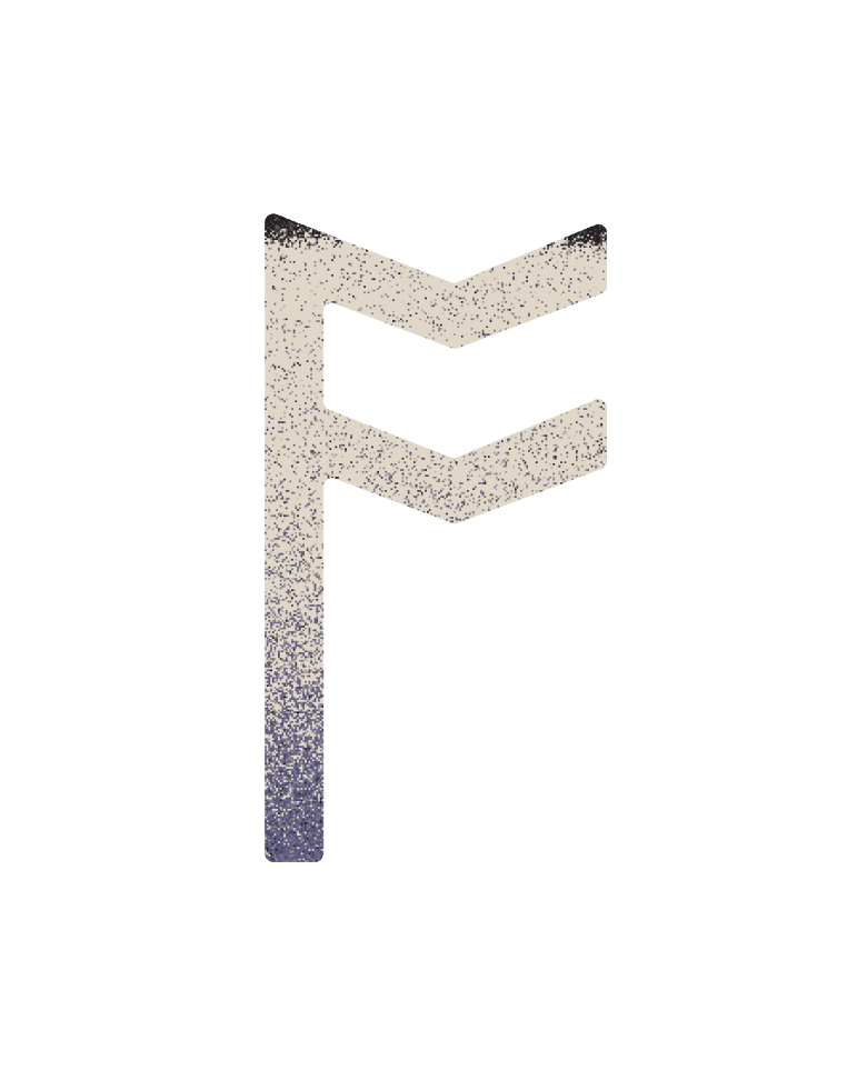 Ansuz rune (ᚨ), no. 4: message, wisdom, communication