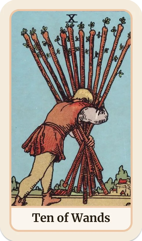 Ten of Wands