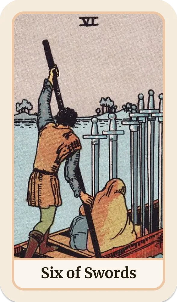 Sechs der Schwerter