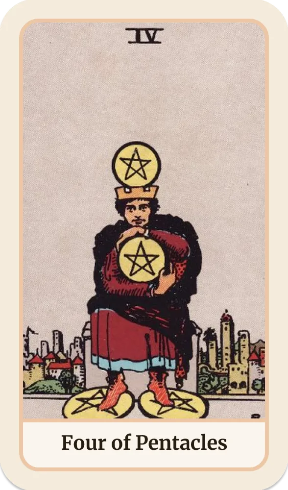 Vier der Münzen